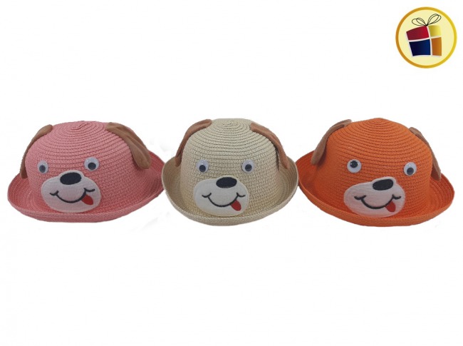 SOMBRERO PLAYERO INFANTIL PERRITO (05904/GS68034)