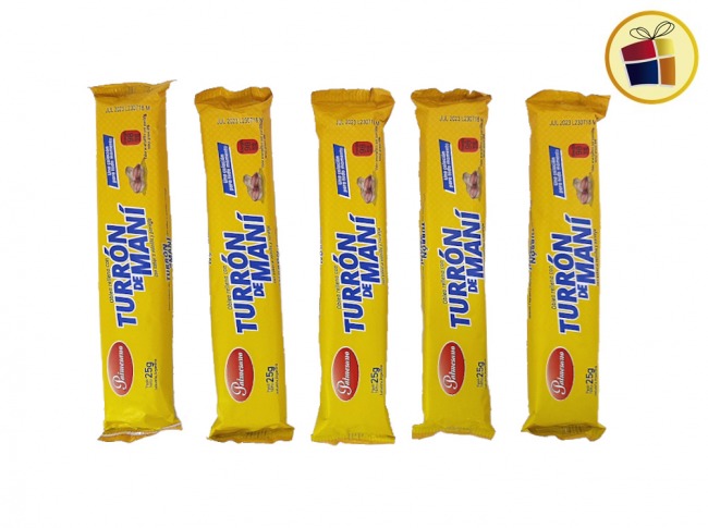 TURRON PALMESANO/NEVARES X5 UN  (00524) GOLOSO