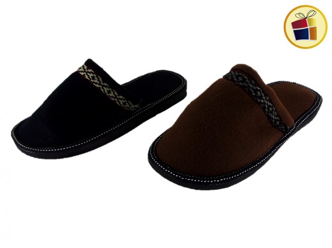 (30%)PANTUFLA PARA HOMBRE CON GUARDA PAMPA (461760/805-1)