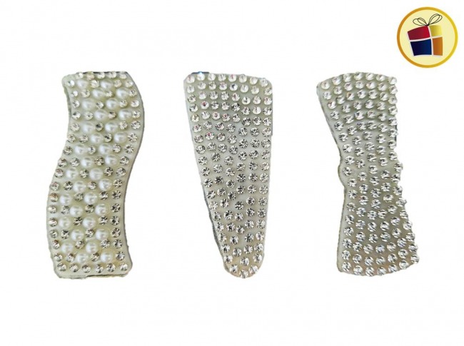 TIC TAC CHICA CON PERLAS Y STRASS VARIAS FORMAS (96097)