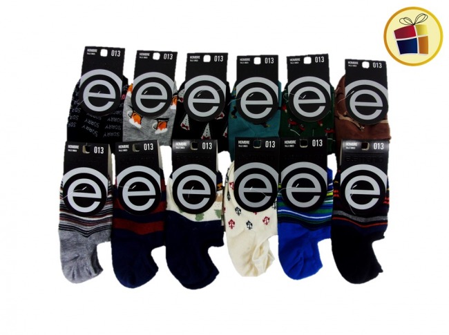 MEDIA INVISIBLE ESTAMPADA PARA HOMBRE ELEMENTO (02802/013)