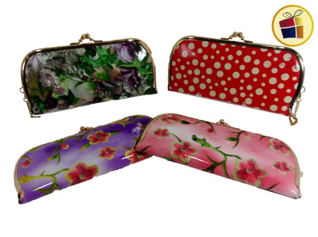 (OFERTA FINAL)BILLETERA PARA DAMA CON TRABA ESTAMPADA (CV) (37732)