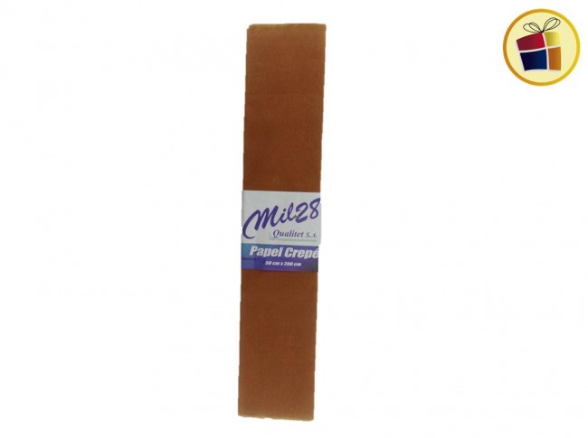 P.G.ST.R.C1.C2.M.F.B.RCIA.PAPEL CREPE MARRON CLARO MIL 28 (801129) 