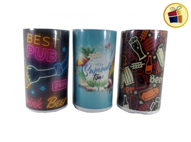 CONSERVADORA PARA LATA ISOPOR ESTAMPADA 473CC 15.5CM TEMPANO (126115)