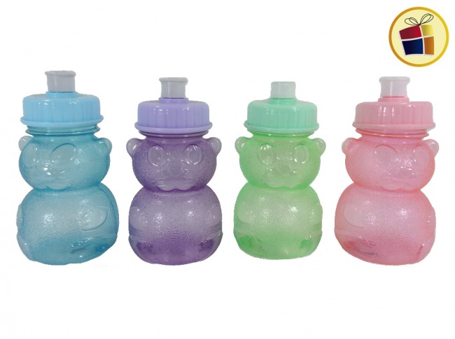 BOTELLA INFANTIL GATITO PICO PUSH UP OPENING (TB-2019TD/110320)
