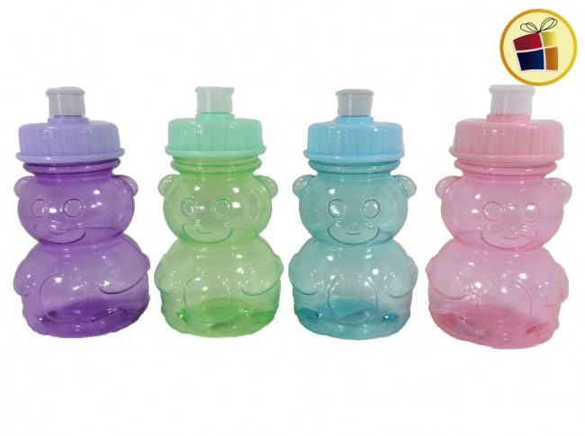 BOTELLA INFANTIL OSITO PICO PUSH UP OPENING (TB-2018TD/110337)