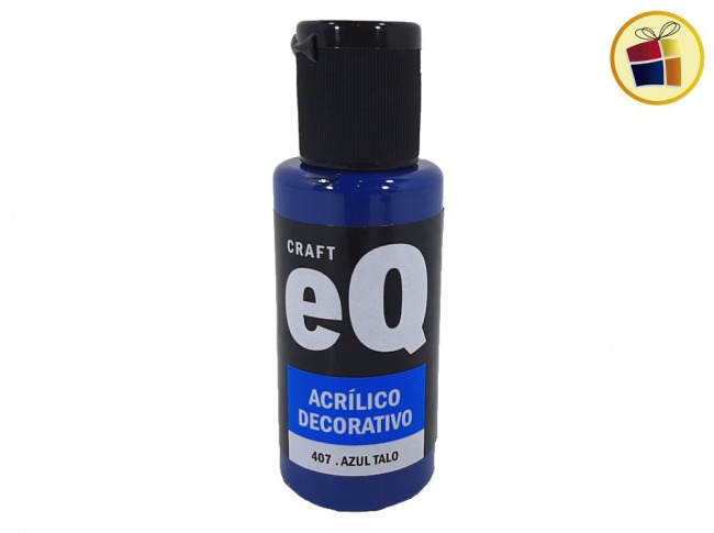 PINTURA ACRILICO DECORATIVO EQ AZUL TALO (407/008181)