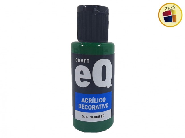 PINTURA ACRILICO DECORATIVO VERDE EQ (916/008280)