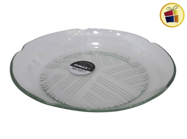 "P.C1.C2.M"PLATO DE VIDRIO HONDO GOLD DURAX (410271/D108)