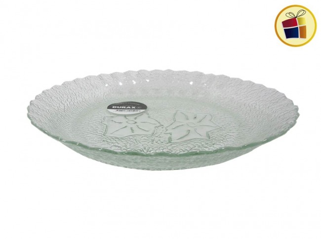 "P.R.C1.C2.M."PLATO DE VIDRIO HONDO ORQUIDEA DURAX (R299/415016)
