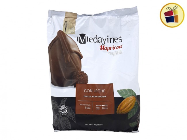 CHOCOLATE MAPRICOA LECHE BOTONES (56029/90209) NUEVOS SABORES