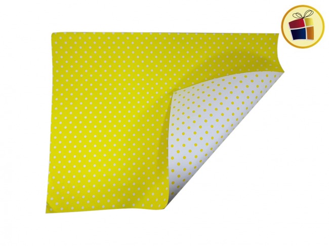 CARTULINA FANTASIA LUNARES AMARILLO (ALFA) (041870)