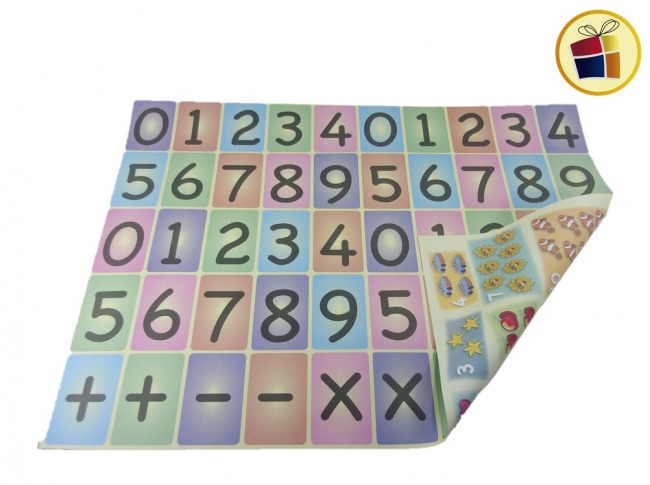 CARTULINA FANTASIA NUMEROS/DIBUJOS (ALFA) (042259)