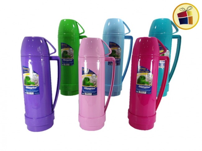 TERMO OLIMPICO CON PICO DOBLE SALIDA  1LT (265472/20120)