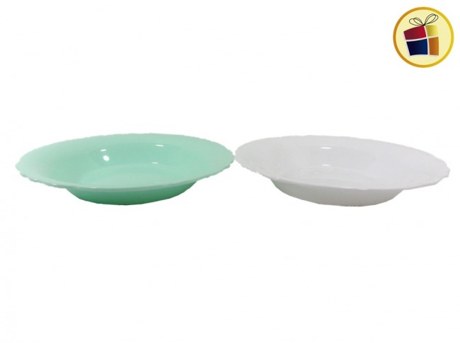 PLATO HONDO PLASTICO CON ONDAS  MATRICERIA  (171/781714)