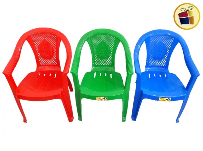 SILLA PLASTICA INFANTIL CON APOLLA BRAZO Y ESTAMPA PERRITO QUALITY (040036)