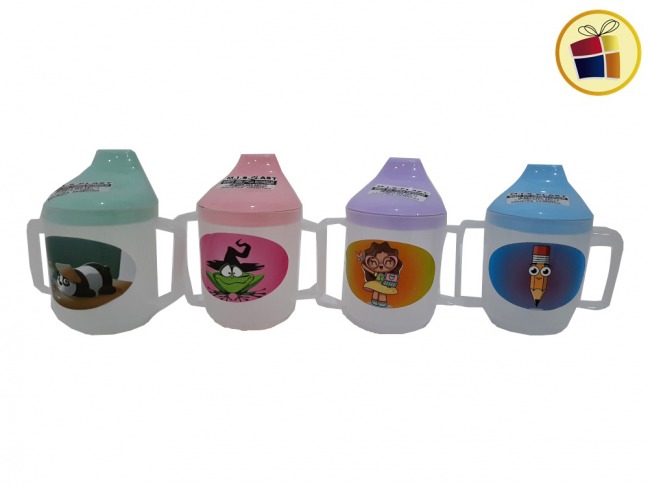 VASO SORBITO ASAS RECTANGULAR STIKER 11CM MIS-PLAST (8995/160068)