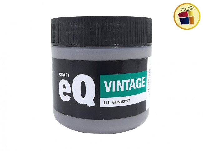 PINTURA VINTAGE GRIS VELVET EQ 200CC (111/207762)