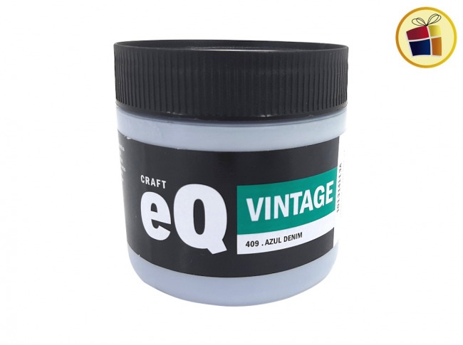 PINTURA VINTAGE AZUL DENIM EQ 200CC (409/207809)