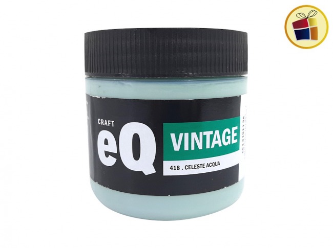 PINTURA VINTAGE CELESTE ACQUA EQ 200CC (418/207816)