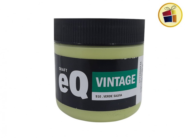 PINTURA VINTAGE VERDE SALVIA EQ 200CC (910/207847)