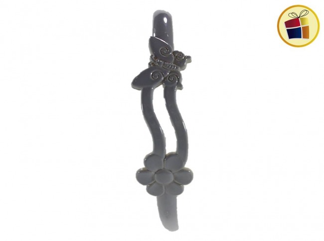 VINCHA PLASTICA CON FLOR/MARIPOSA (628628/LH66-96)