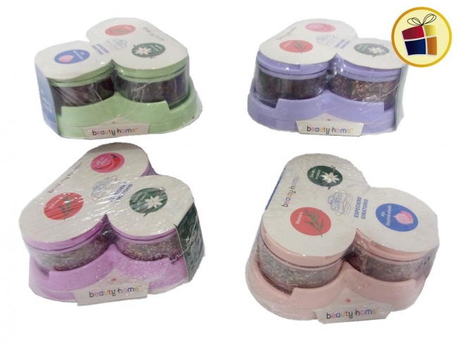 ESPECIERO ACRILICO X3 APILABLE  CON BASE COLOR BEAUTY (900305/565172)