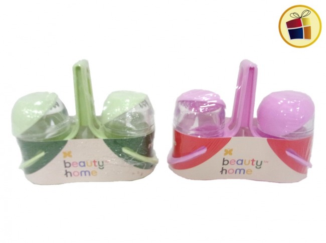 SALERO Y PIMENTERO ACRILICO X2 TAPA COMO CON BASE PLASTICA BEAUTY (566155/901325/900325)