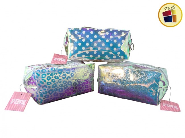 PORTA COSMETICO CHICO PVC TORNASOLADO (829034/7527)