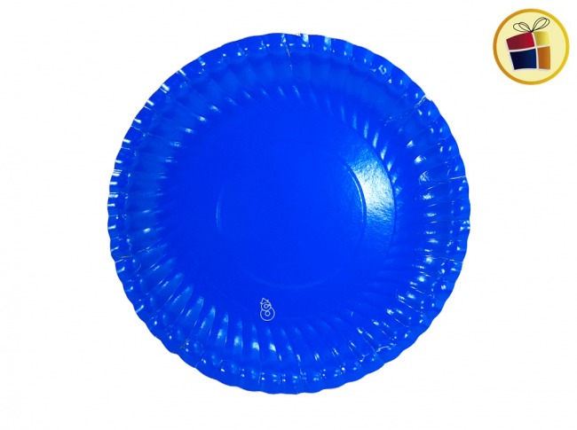 PLATO X8 UND REDONDO CHICO AZUL (04571) OTERO