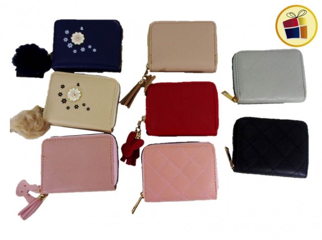 (PC-G-F-B-ST-R-RCIA)BILLETERA CHICA PARA DAMA VARIOS MODELOS (26070)
