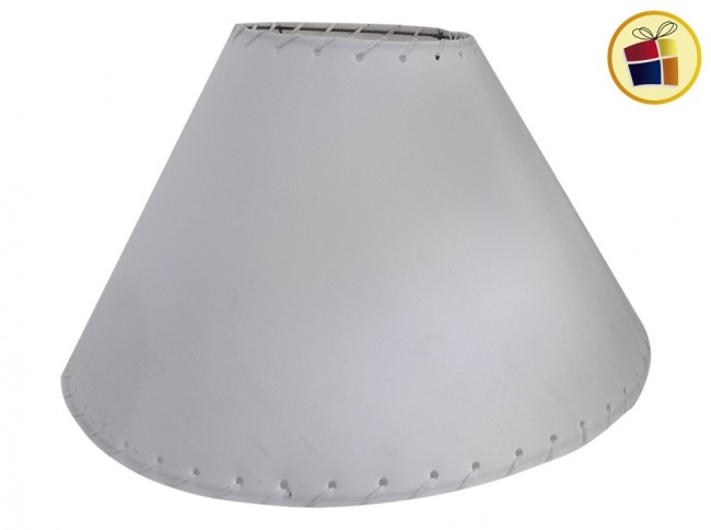 PANTALLA PARA VELADOR PLASTICA SUELTAS 45CM RM (948645)