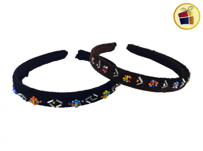 VINCHA FORRADA CON PIEDRAS (27125/33-33-33)