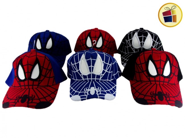 GORRA INFANTIL BORDADA SPIDERMAN (20011/20010/92649)