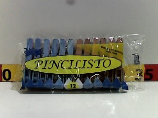 BROCHES PLASTICO PARA ROPA COLOR  X12 MULTIMAX (460022/000031)