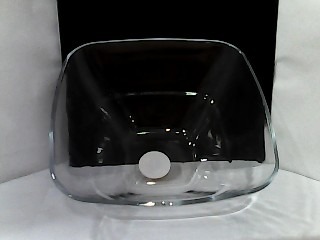 ENSALADERA CUADRADA DE VIDRIO 23X13CM (041429)