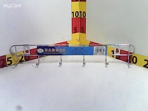 PERCHERO CROMADO X6 GANCHOS 32CM ALEX&CIA (1900/526330)